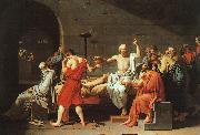 Jacques-Louis David The Death of Socrates china oil painting reproduction